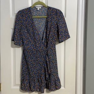 Floral Wrap Dress